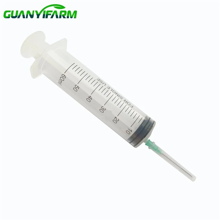 Plastična veterinarska brizga 60 ml